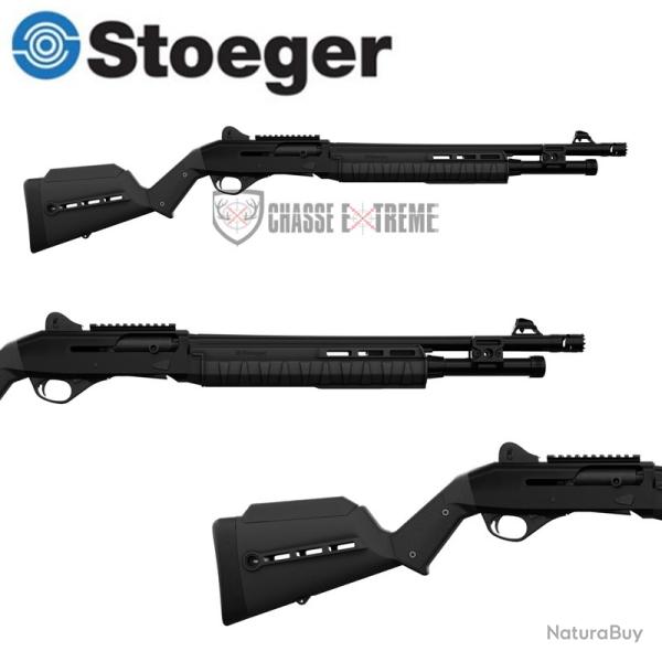 Fusil STOEGER P3000 TAC Vis�e Ghost Ring Canon Lisse 61cm Cal 12/76
