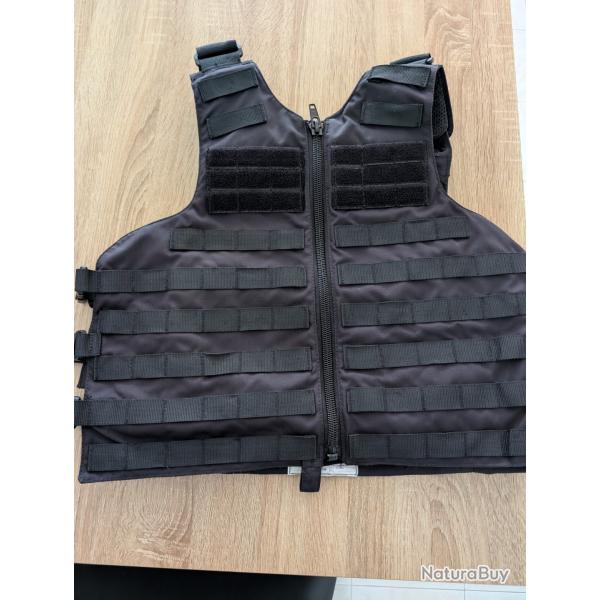 Gilet tactique porte plaque modulaire