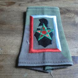 insigne brod&eacute;e fourreau d'&eacute;paule r&eacute;giment du g&eacute;nie