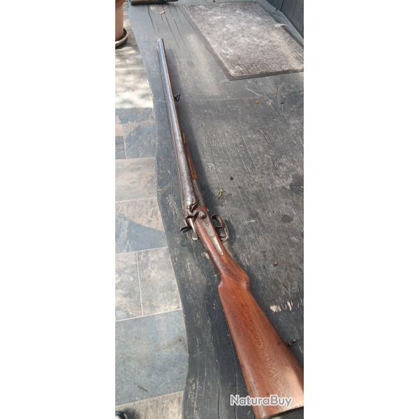 Fusil stephanois a chiens calibre 12