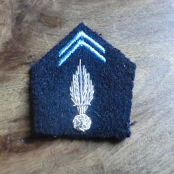 insigne patte de col transmission