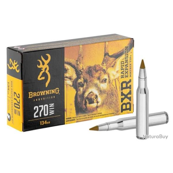 Balles de chasse Browning cal. 270 Win