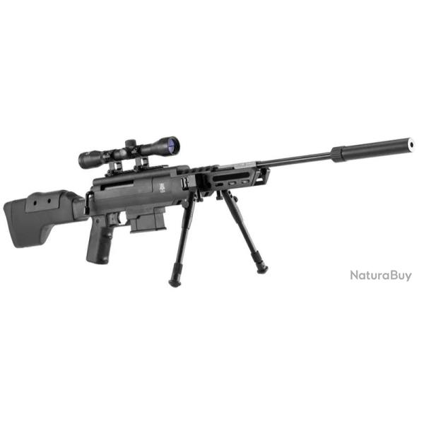 Carabine � air comprim� 16J Black Ops sniper cal. 4,5 mm