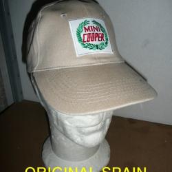 Casquette beige MINI COOPER AUSTIN 850 1000 BMC RALLYE VHC