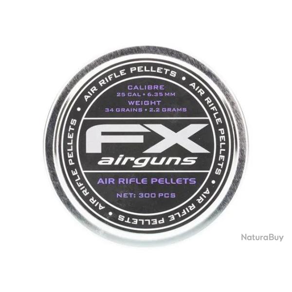 Plombs FX 6.35 mm 34 grain