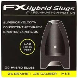 Slugs FX Hybrid MKII 6.35 mm 26.3 grain (.250)