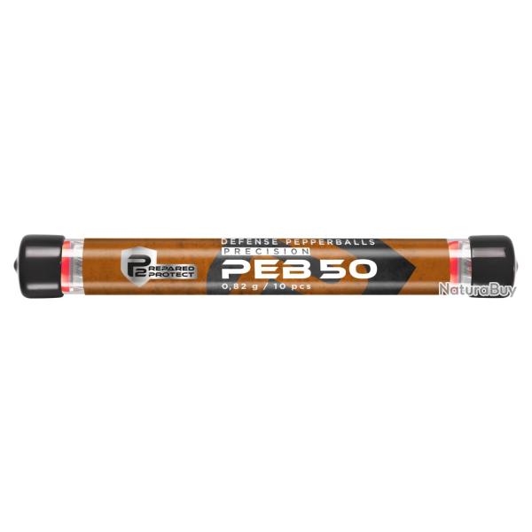 Billes pour arme de d�fense T4E Poivre pr�cision - Cal. 50 x10