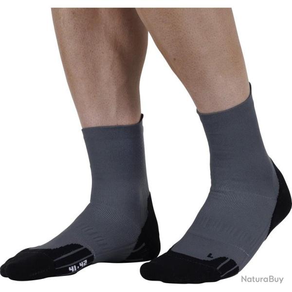 Chaussette de Trail / Running Monnet "Run Ultra 2" 35 - 36 Gris