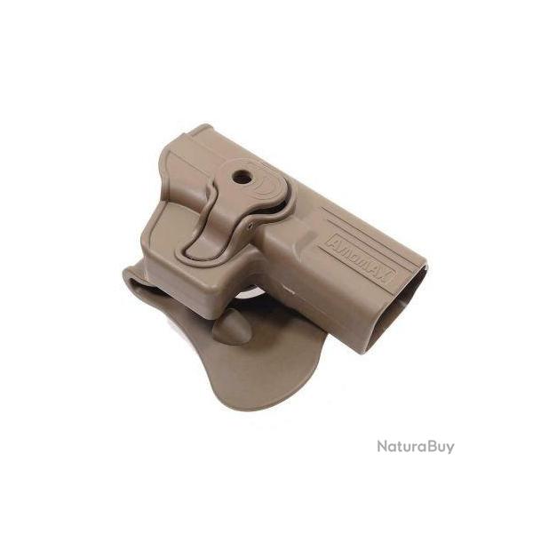 Holster CQC pour Glock G17 (Amomax) D�sert Droitier