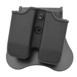 Porte Chargeur CQC (x2) Glock (Amomax) Noir