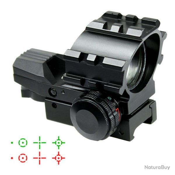 Point Rouge / Red Dot Multi-Reticule w/ Rail (JS Tactical)