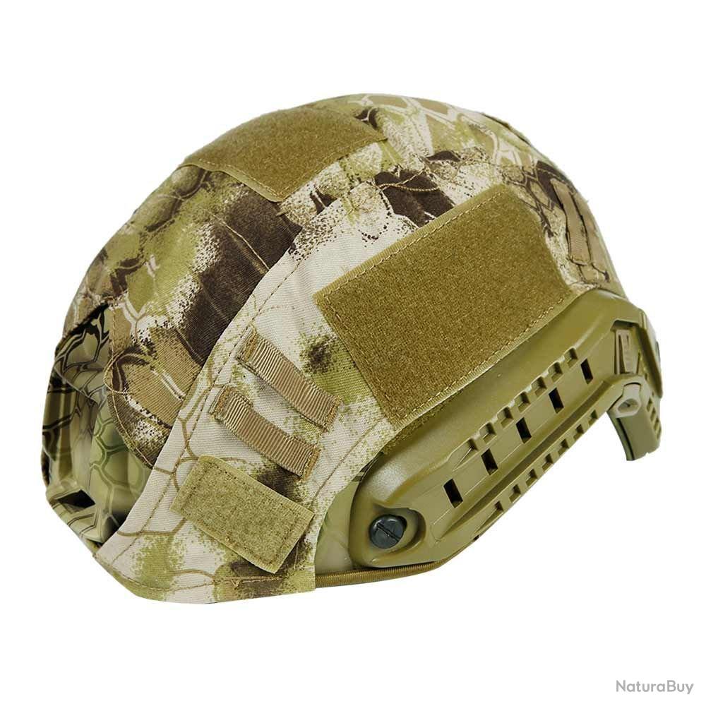 Couvre-Casque Tactique Rapide – Housse Camouflage Pour Casque Fast Airsoft, Paintball, Chasse Militaire | Accessoire Protection & Dissimulation
