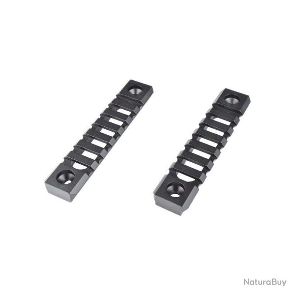 Rail Keymod 7 slots (Set 2pcs) Noir (JSTactical)