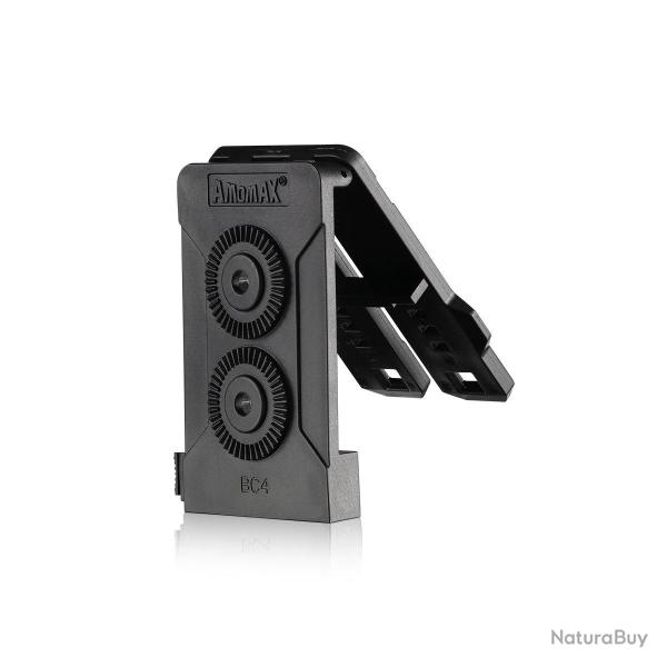 Adaptateur Ceinture et molle double Rotatif (Amomax) Noir