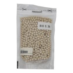 Sachet de 1000 billes Bio (JS Tactical) 0.36 Oui