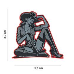 Patch 3D PVC Cowgirl (101 Inc)