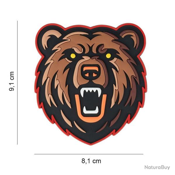 Patch 3D PVC Ours Grizzly (101 Inc)