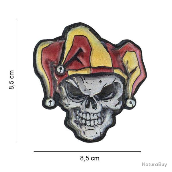Patch 3D PVC Skull Joker (101 Inc)