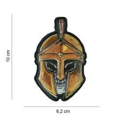 Patch 3D PVC Skull Spartan (101 Inc)