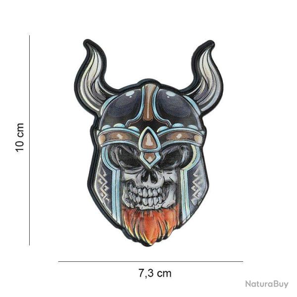 Patch 3D PVC Skull Viking (101 Inc)