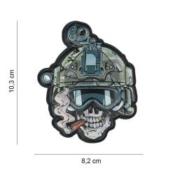 Patch 3D PVC Skull Operator (101 Inc)