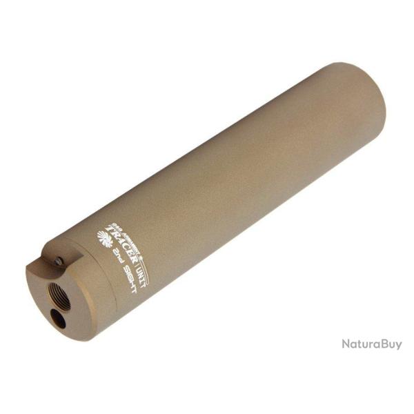 Silencieux Traceur Rechargeable 188x40mm (G&G) D�sert