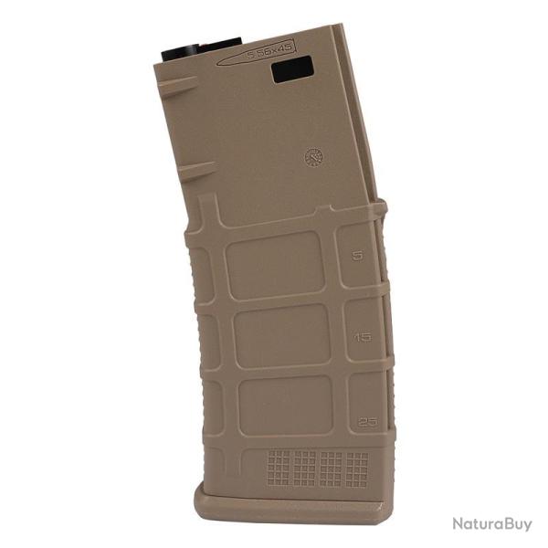 Chargeur M4 P-Style 120 Billes (Big Dragon) D�sert