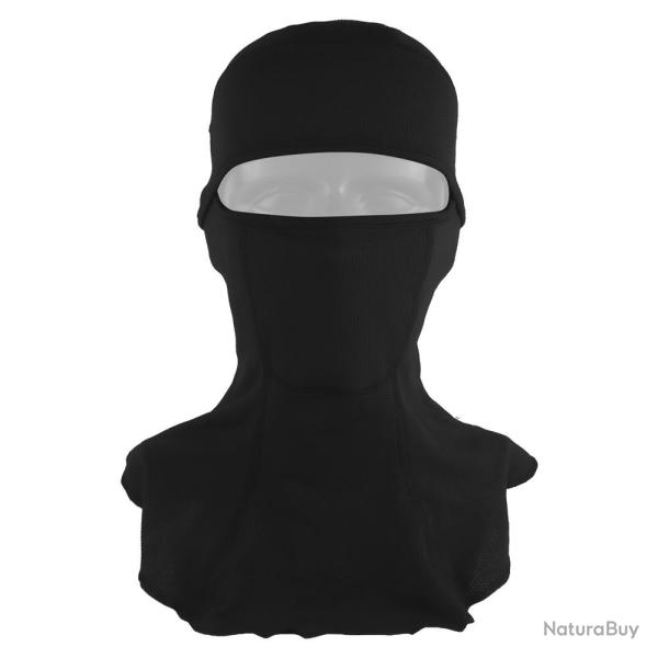 Cagoule 1 Trou Tactique mesh (Wo Sport) Noir