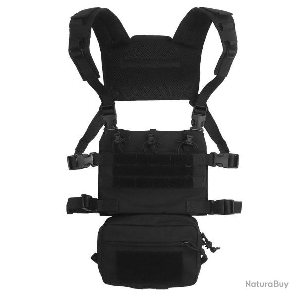 Chest Rig Tactique VE-107 (Wo Sport) Noir