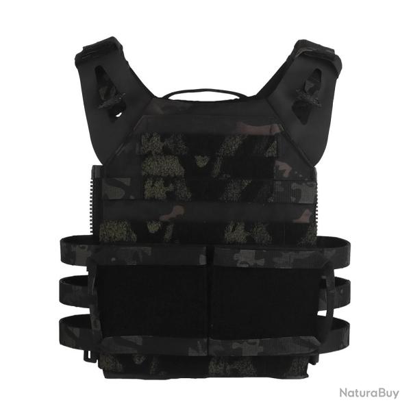 JPC Porte Plaque Tactique VE-99 (Wo Sport) Multicam Black