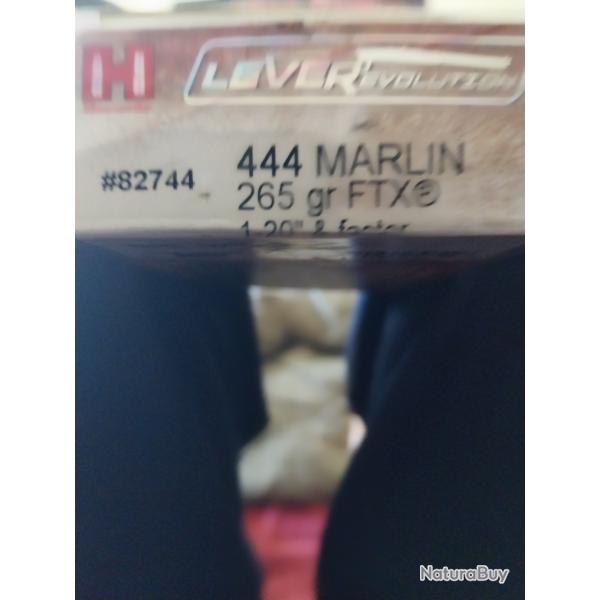 Cartouches en 444  marlin