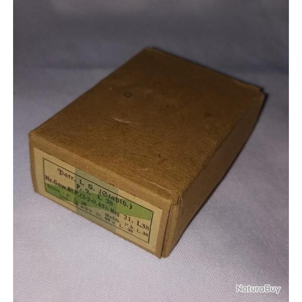 Boite munitions Mauser 98K vide WW2 collection 1