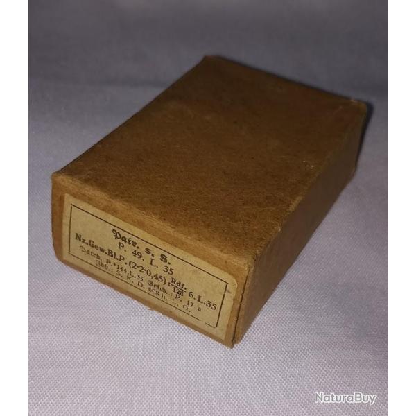 Boite munitions Mauser 98K vide WW2 collection 3