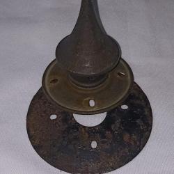 Pointe et contre plaque casque &agrave; pointe 1895 Prussien WW1