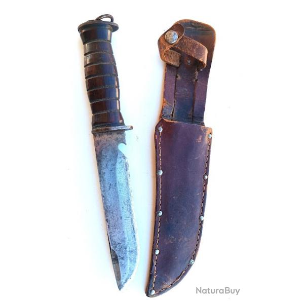 Couteau US seconde guerre EGW waterman