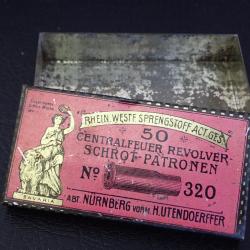 Boite vide RWS 50 cartouches pour revolver calibre 320