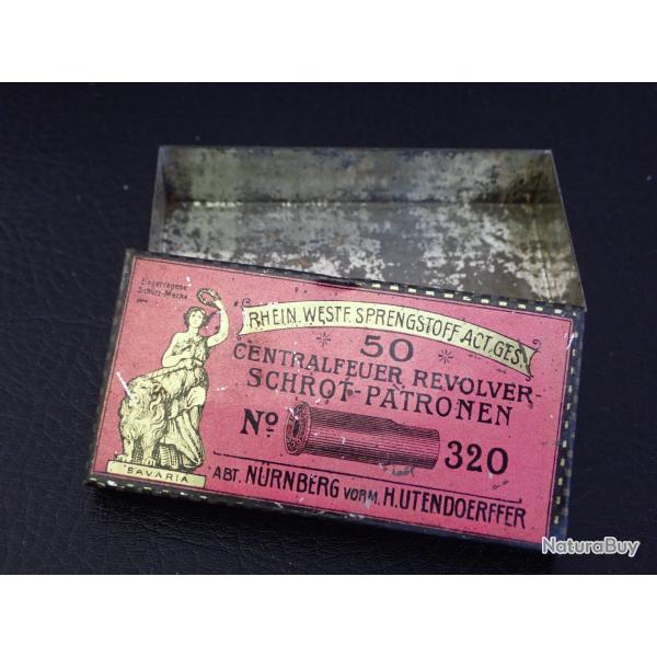 Boite vide RWS 50 cartouches pour revolver calibre 320