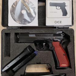 Pistolet CZ mod. SP-01 Shadow - Cal. 9x19 - Mallette, 3 chargeurs (Occasion)
