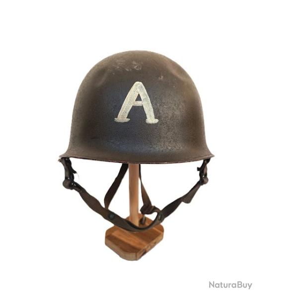 Casque TAP 56 parachutiste Alg�rie 1959