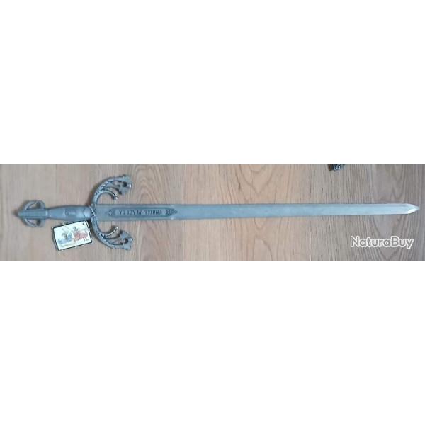 �p�e historique (tizona) en m�tal, 46cm