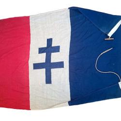 Drapeau France libre Nice 1944