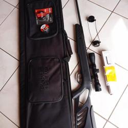 Carabine &agrave; air comprim&eacute; Swiss-Arms TAC1 cal.4.5 mm 19.9 Joules avec Pack pr&ecirc;t &agrave; tirer + &Eacute;tui