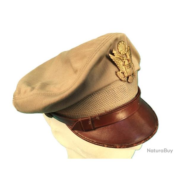 Casquette officier �t� USAAF crusher   WW2