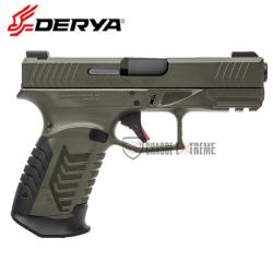 Pistolet DERYA DY9 avec Optic Ready Cal 9x19 Vert
