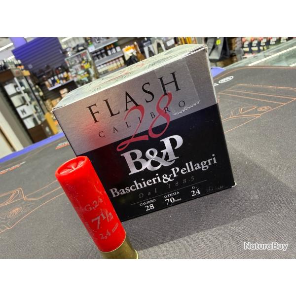 Cartouches B&P Flash cal.28/70 BJ 24 gr N�7.5