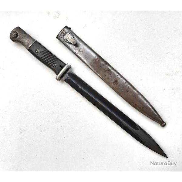 Ba�onnette 98K jwh 42 fabrication fran�aise manufacture de Chatellerault