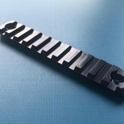 Rail picatinny: M-LOK 11, aluminium &agrave; bords arrondis