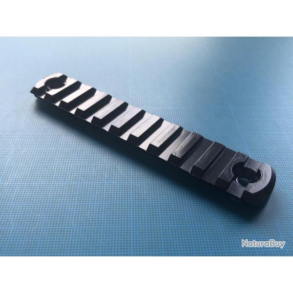 Rail picatinny: M-LOK 11, aluminium � bords arrondis