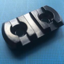 Rail picatinny: M-LOK 3, aluminium &agrave; bords arrondis