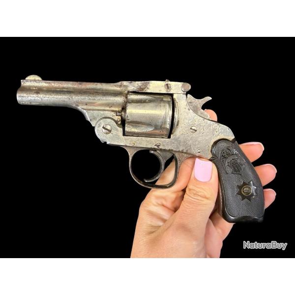 PETIT PRIX!! EXCELLENT REVOLVER FOREHAND  cal. 38sw num�ro de s�rie 339777